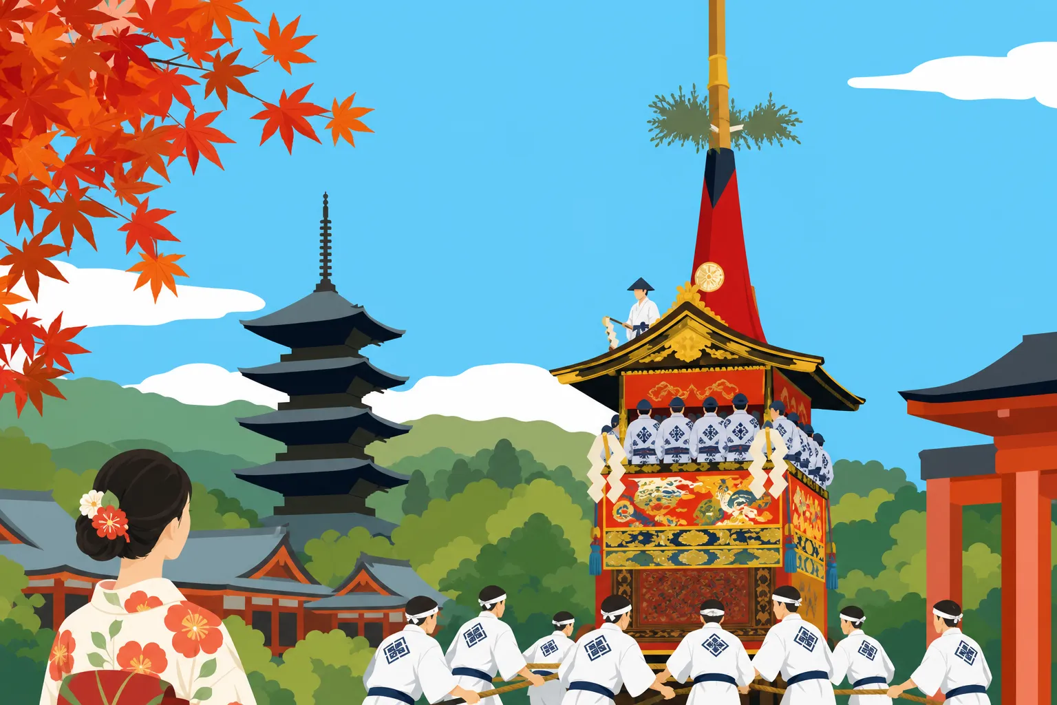 京都の祭りとは？三大祭りと年間行事を厳選紹介